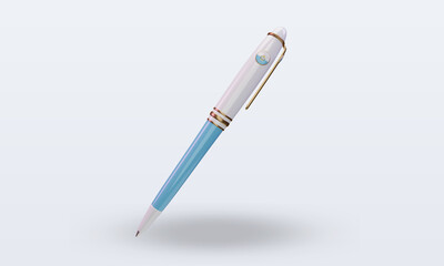 3d ballpoint San Marino flag rendering front view
