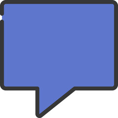 Square Message Icon