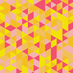 Vector abstract geometric cube and triangle angular colorful pattern. Background for layout design and poster.