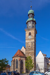 Fototapeta na wymiar St. Johannis Church, Lauf an der Pegnitz, Germany