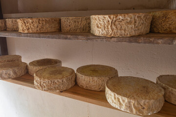 Production of artisanal cheese and other delicacies in Serra da Canastra in Minas Gerais
