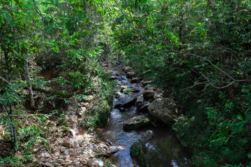 Mineral water spring in Serra da Canastra in Minas Gerais