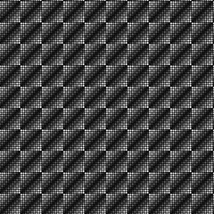 Seamless surface pattern with symmetric geometric ornament. Round spots texture. Circles abstract background. Polka dot motif. For digital paper, textile print, web design. Vector art illustration