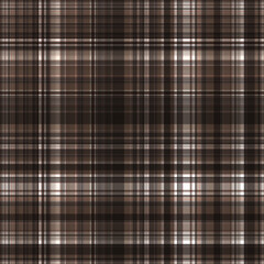 Traditional checkered seamless pattern for textile, tablecloth, wallpaper. Brown, earth colored illustration.