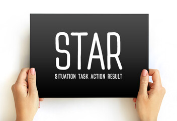 STAR acronym (Situation, Task, Action, Result) format is a technique used by interviewers to gather...