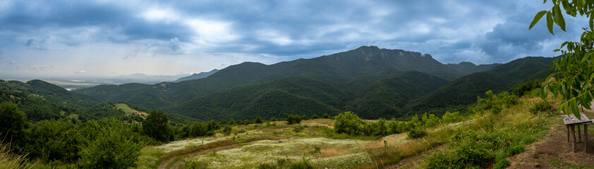 Wonderful mysterious Belintash rocky formation in Bulgaria