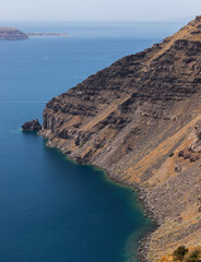 Santorini island in Greece