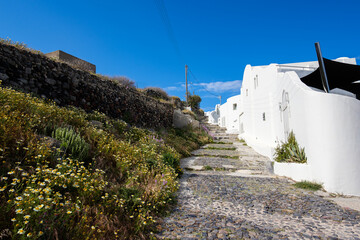 Santorini island in Greece