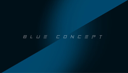 Obraz premium Minimalist dark blue premium abstract background with luxurious geometric dark shapes. Exclusive wallpaper designs for posters, brochures, presentations, websites etc