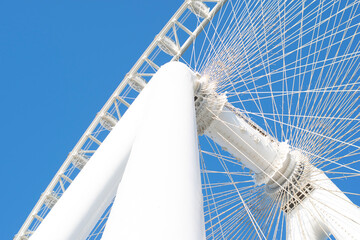 wheel on sky