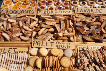 France, pâtisseries provençale artisanales // France, artisanal Provençal pastries