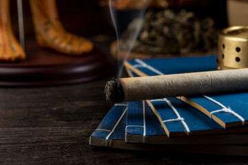 Background of moxibustion and Chinese herbal medicine