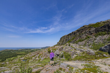 Hike to the mountain Ramtind in Soemna municipality, Northern Norway- Europe	