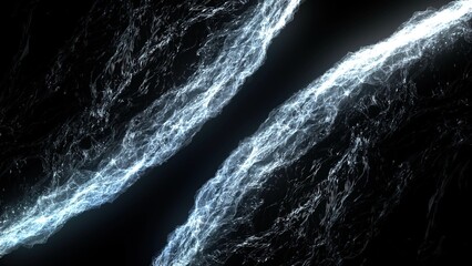  3D Rendering of Abstract Water