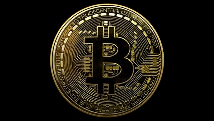 3D Rendering of Bitcoin