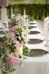 wedding table decoration