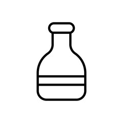 Bottle line icon