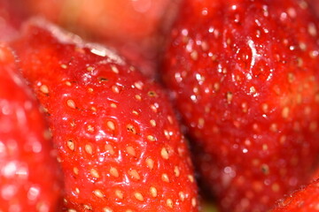 strawberry close up