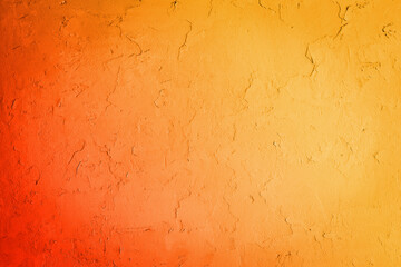 Orange yellow texture for background design. Colorful wall.