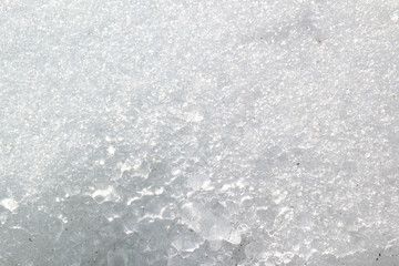 Fototapeta premium snow surface and snow for backgrounds and textures 
