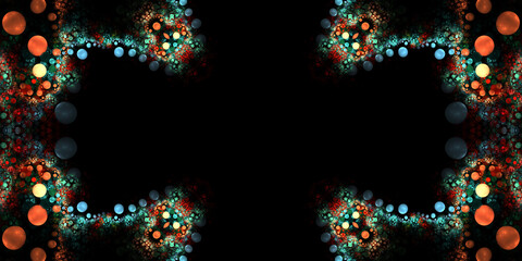 Abstrakte Kunstdesign Hintergrund Illustration