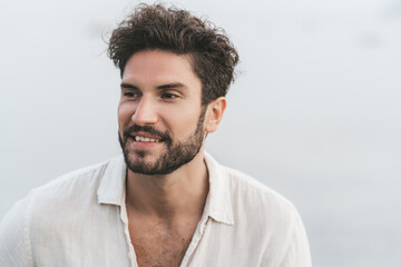 Fototapeta premium Portrait of a handsome man