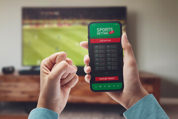 Live in-play betting app