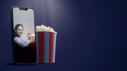 Online movies and cinema app