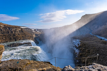 Gullfoss Falls, Islanda