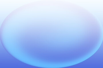 青のグラデーションの透明感のある大きな円