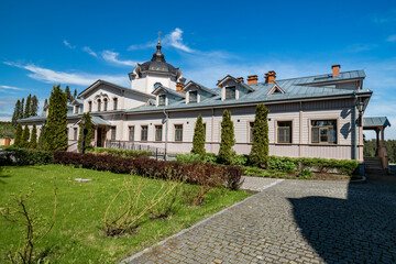 The Church of Cyril and Methodius on the island of Valaam. The shrines of the island of Valaam.