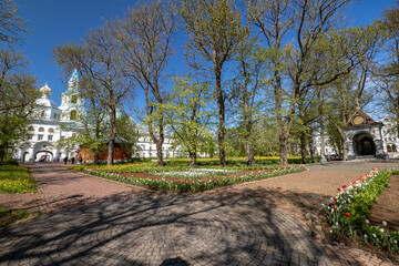 Znamenskaya Chapel on the island of Valaam. The Royal Chapel.
