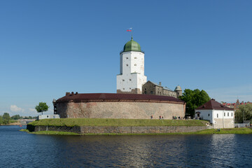 Fototapeta na wymiar Vyborg castle near Saint-Petersburg, Russia