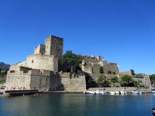 Royal Castle of Collioure, France.