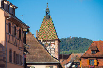 Village de Bergheim, Alsace, France