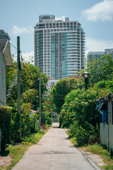 street in the city midtown miami 