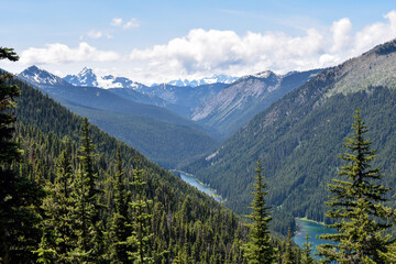 landscape in the mountains