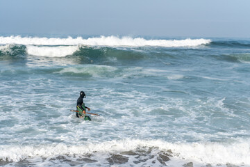 Fotografías de las playas de Ica en Perú.