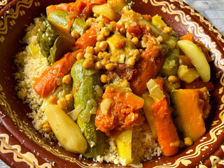 Delicious Friday couscous for lunch