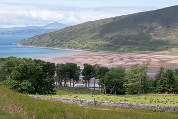 Naklejka premium Landscape view of the Applecross Peninsula, Scotland UK.