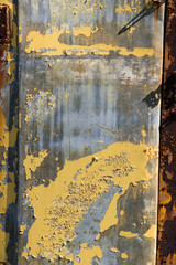 Abstraction in rust and peeling paint