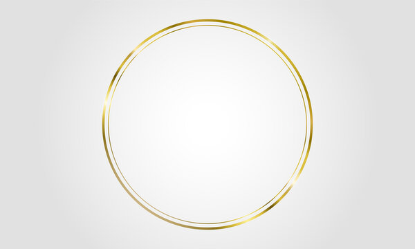 ゴールドの輪のゴージャスなイメージの背景素材