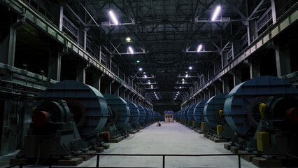 Auxiliary Cooling. Industrial Fan Factory a ventilation and heating. Supply cooling water at the...