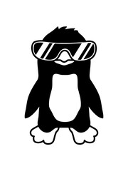 Cool Design Sonnenbrille Pinguin 