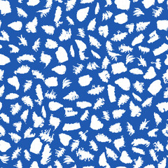 Seamless pattern abstract texture ink stains