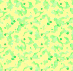 Abstract seamless pattern with arbitrary elements.