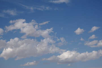 Partly Cloudy in the desert