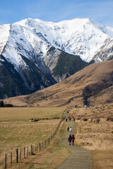 Winter in Porters Pass and Castle Hill, New Zealand