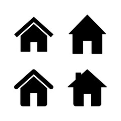 House icon vector. Home sign and symbol