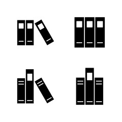 Library icon vector. education sign and symbol